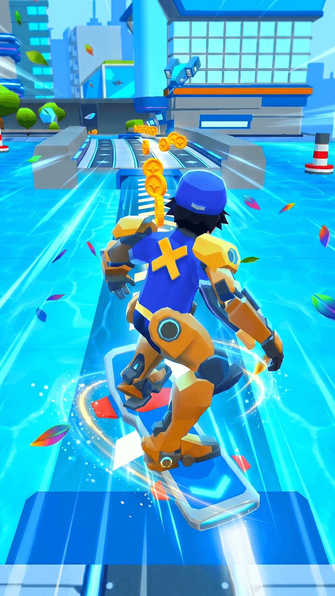 Jet Bot: Transform Runner screenshot